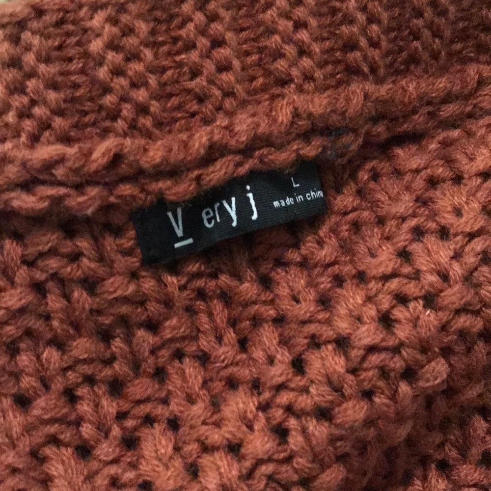 VERY J || Long Knit Cardigan - Picture 6 of 8
